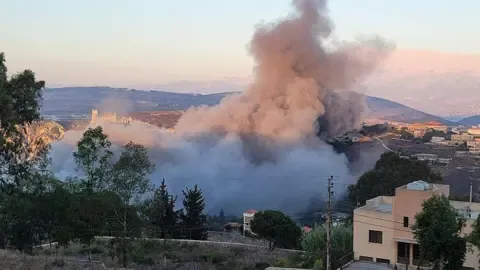 Israel's Bombing Raids Target Southern Lebanon