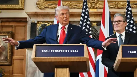 Trump Indicates Keir Starmer Could Employ Armed Forces to Control UK Borders